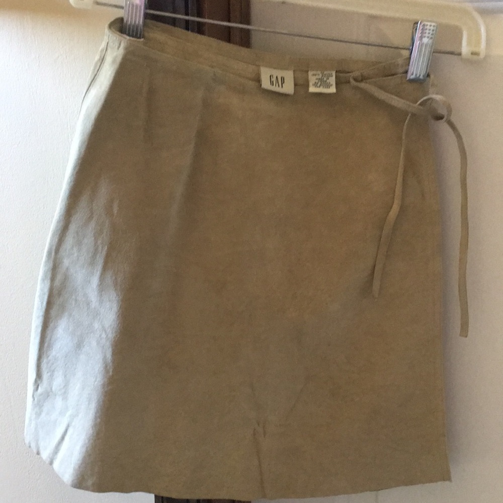 Gap, 100% SUEDED PIGSKIN skirt